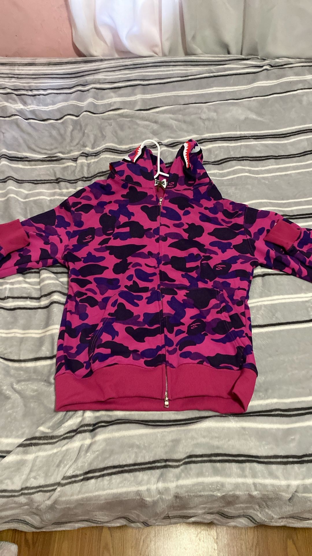 Purple Bape Hoodie
