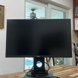 Dell 24” QHD Monitor 2560x1440 IPS - Unused