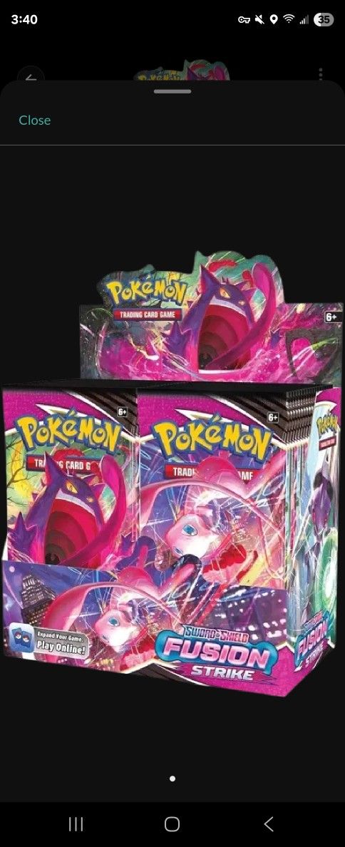 Fusion Strike Booster BOX