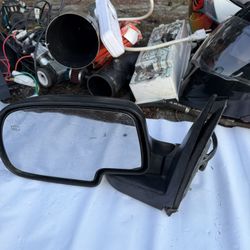 Left Driver Side Mirror Power Heated GMC Sierra 2500 HD 2001-2002 OEM Style