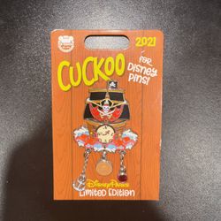 Disney 2021 Cuckoo Pirates Of The Caribbean Pin