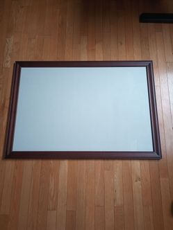 Wood frame. Large 27x39"