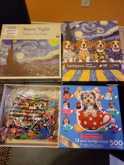 3 new puzzles for $30, no splitting