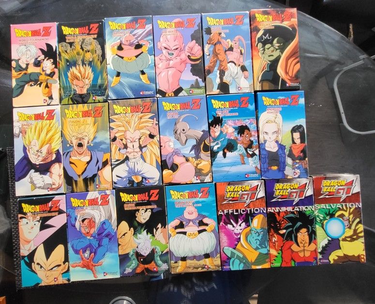 Funimation DragonBall Z VHS Collection