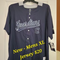New - Men's XL Guardian Baseball Jersey $20