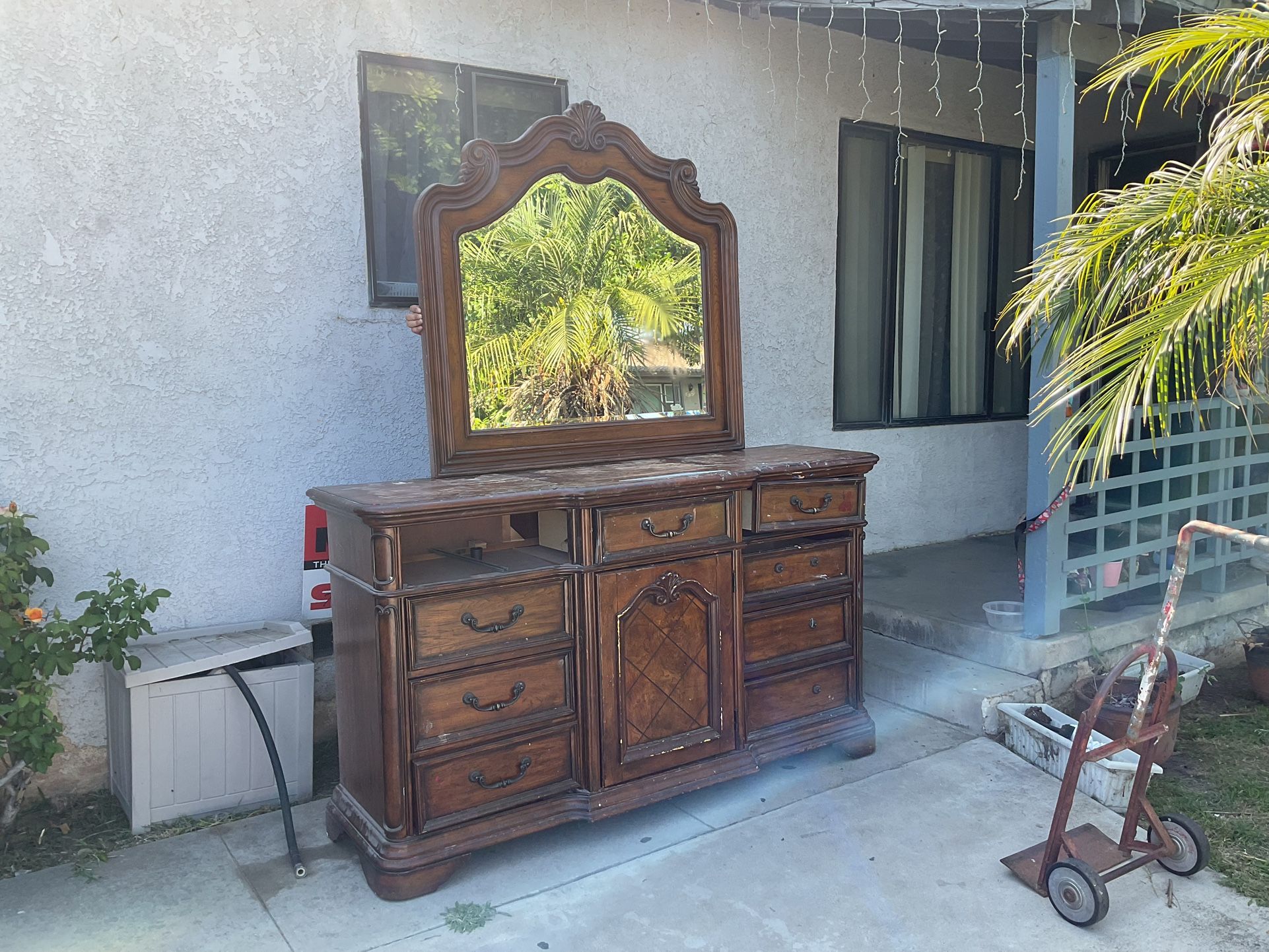 Camden Set (drawer And Mirror )