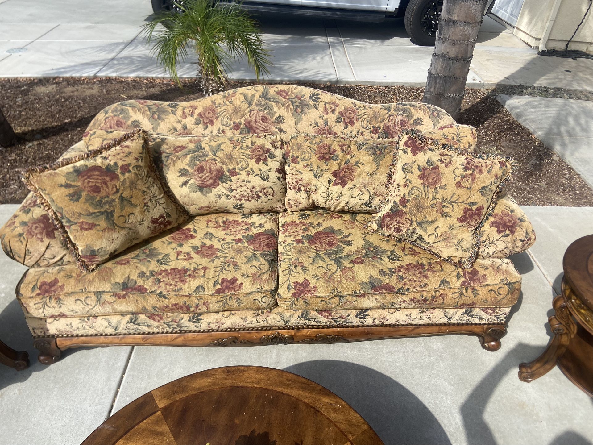 Sofa Set With Recliner Chair- 3 Piece 