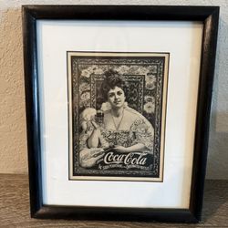 1904, Coca-Cola, Early Print Advertisement Vintage Frames 