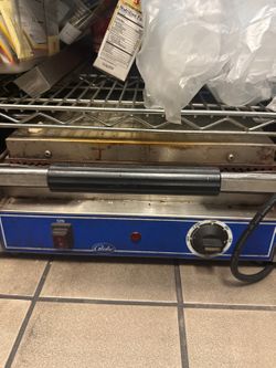 Globe Commercial Panini Sandwich Grill - Works Great