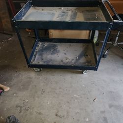Metal Rolling Cart