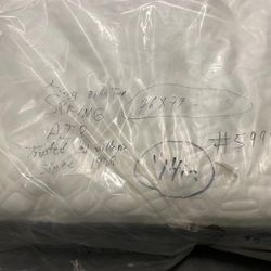 King Size Pillow Top Mattress And Box