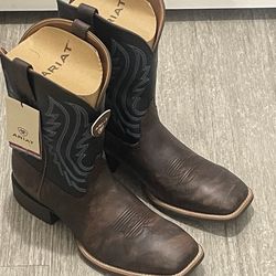 ARIAT SPORT BIG COUNTRY WESTERN PERFORMANCE SQUARE TOE BOOTS MEN 15 “NEW”