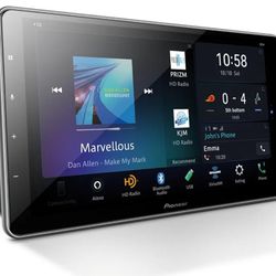 Pioneer DMH-WT8600NEX 10.1" Capacitive HD Screen, Floating Display – Wireless & Wired Apple CarPlay & Android Auto, Amazon Alexa Built-in, Bluetooth, 