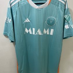 Inter miami jersey Green Messi Send Message With You Size 