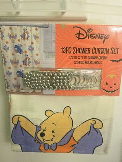 🎃 Winnie The Pooh 13pc Shower Curtain 🎃