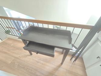 Black desk or entrance table