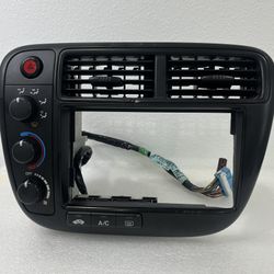 96-00 REAL OEM civic CLIMATE CONTROL from EM1 SI Amber at night