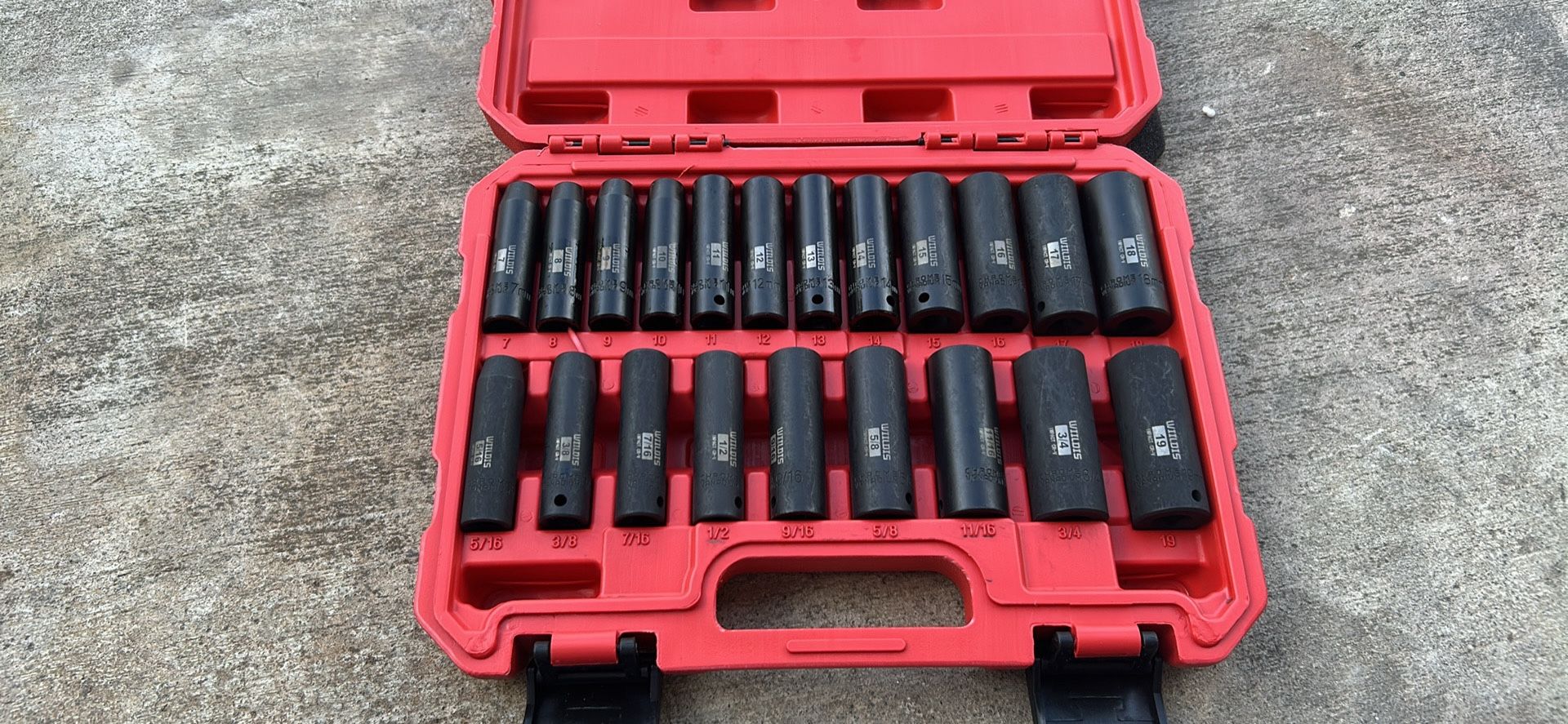 21 Pcs Deep Socket 3/8Inch Driver Brand New