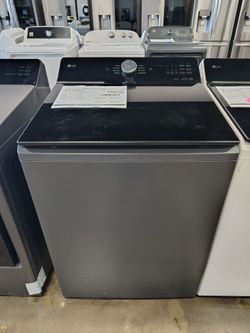LG top load AI washer 5.5 cu ft