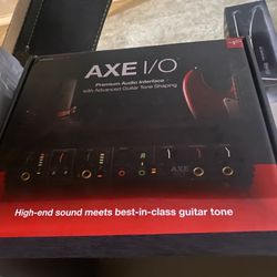 Ik Multimedia Axe i/o Usb Instrument/ reamp/ amp capture, etc trades ok