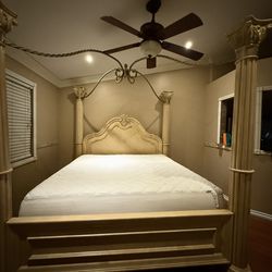 King Bed Frame and 2 Night Stands