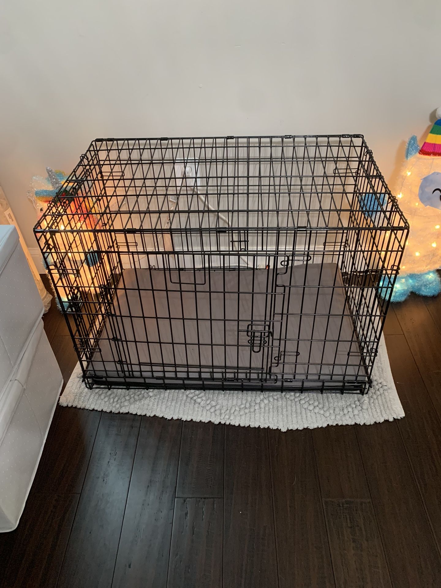 Barely Used Collapsing Dog Crate 36x22