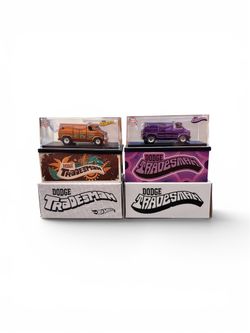 Hot Wheels RLC Dodge Tradesman bundle