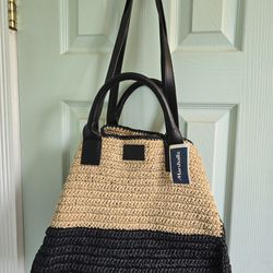 Wicker Purse New With Tag 