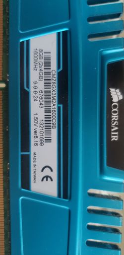 2x4gb ddr3 ram cosair vengeance