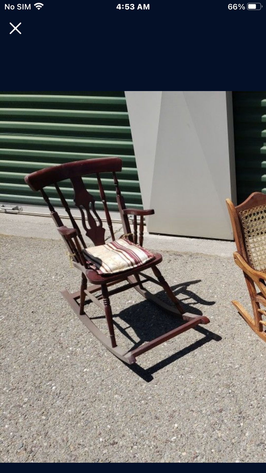 Kids Antique ARocking Chair