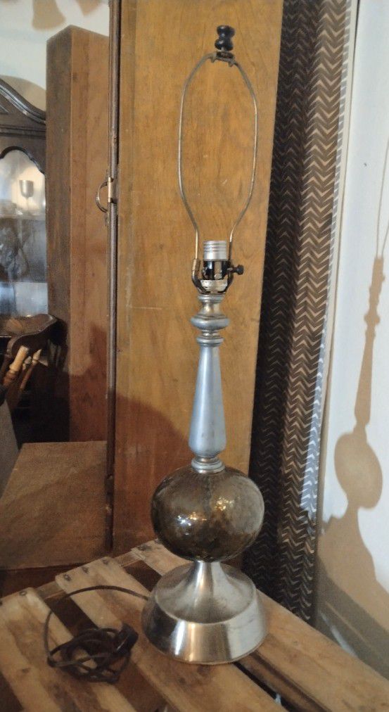 Vintage Antique Glass Lamp