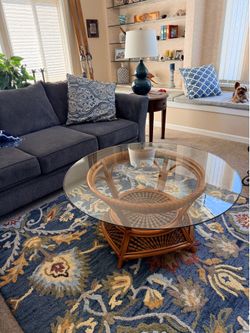Round Glass Coffee Table