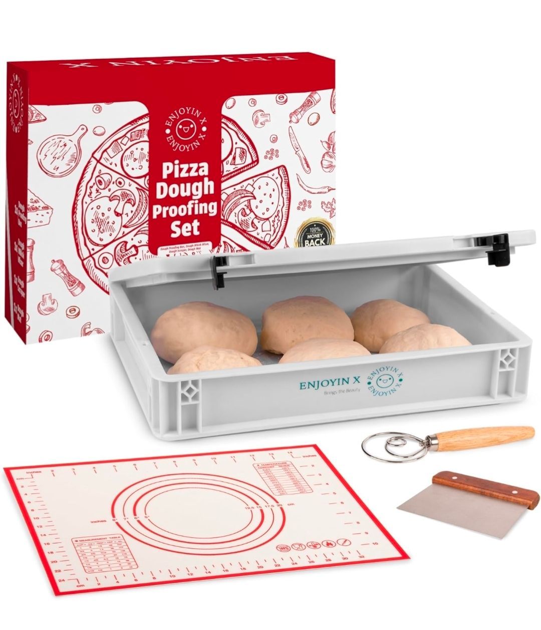 Dough proofing box set