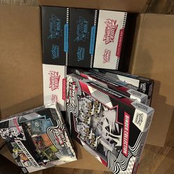 Black Bolt And White Flare Bulk !!!! 4 Etbs 4 Binders 1 Poster Collection 