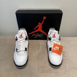 Jordan 4 White Cement Size 10 With Receipt 