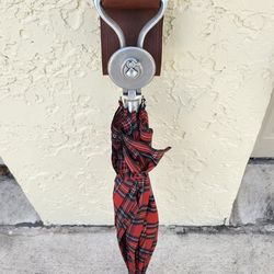 Golf Umbrella w/ Leather Seat