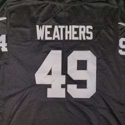 RAIDERS Carl Weathers jerseys (S, M)