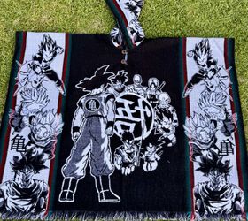Dragon Ball Z Adult Size Alpaca Poncho