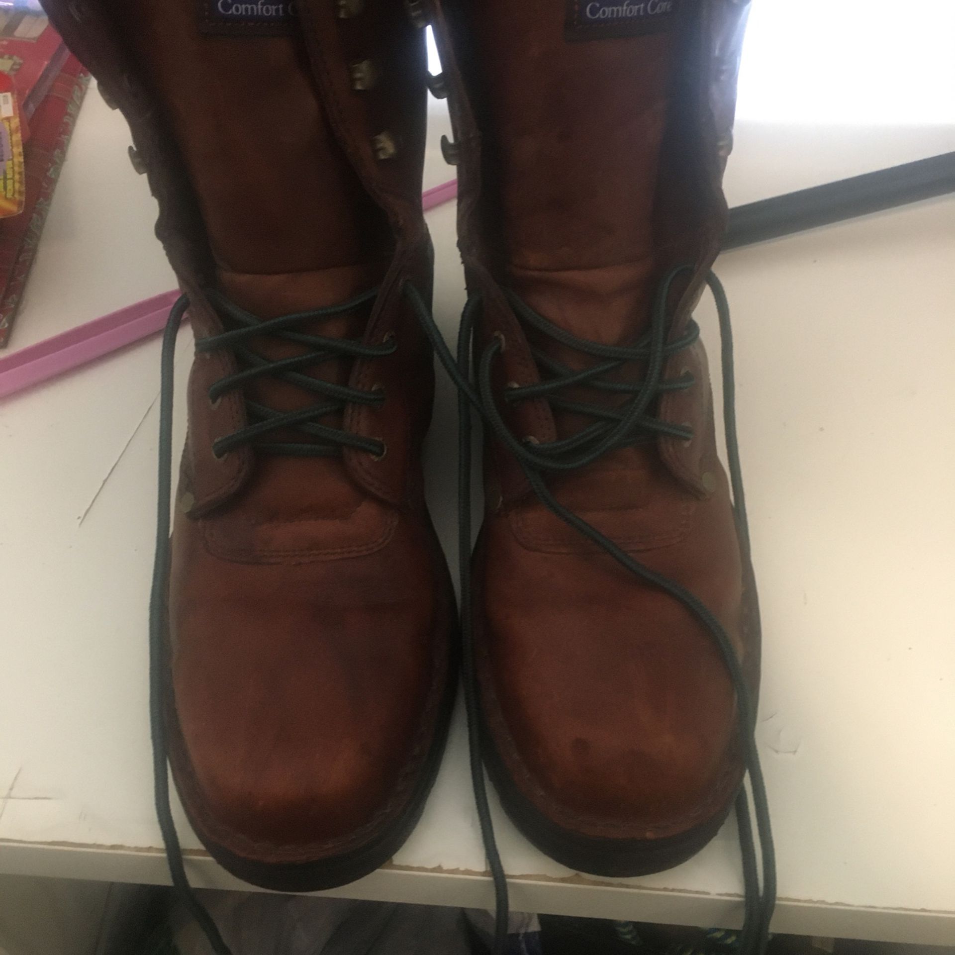 Slightly Used Work Boots 