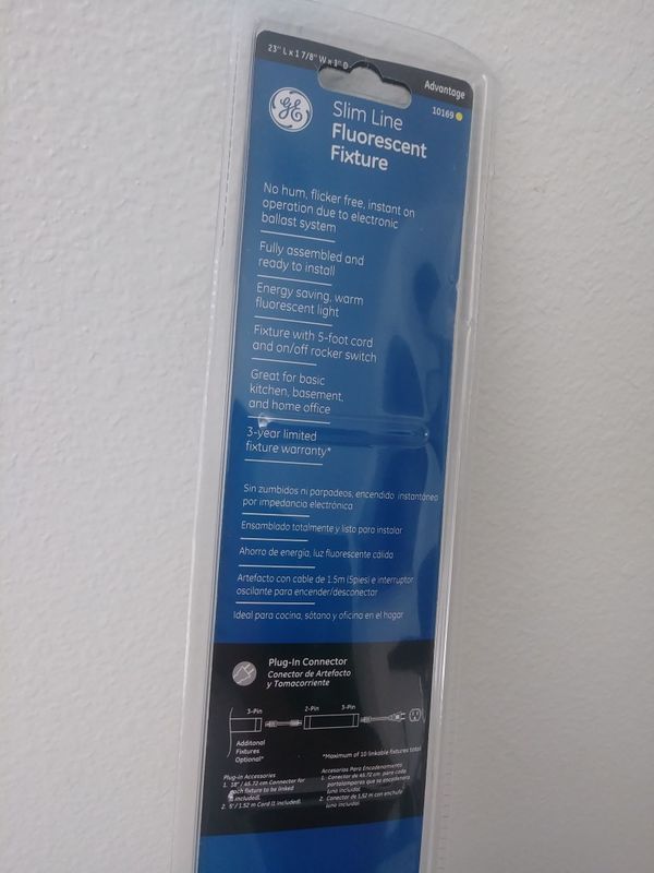 Ge Slim Line Fluorescent Fixture Appliances In Richmond Tx Offerup