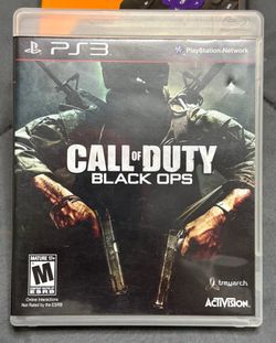 Call of duty black ops - PS3; excellent used condition!