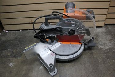 RIDGID R4113 10" Dual Bevel Compound Miter Saw ( No Dustbag)