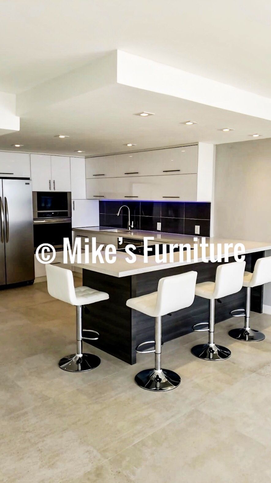 New Adjustable Bar Stools (3 Colors Available ) Black White Gray 