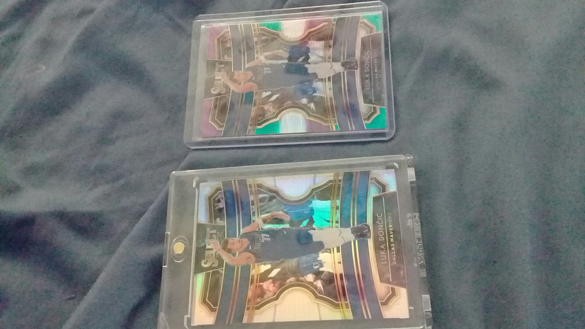 LUKA DONCIC SELECT LOT OF 2 - TRI COLOR AND SILVER