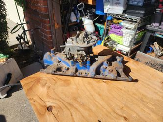 1965 Mustang 1966 carburetor and intake manifold