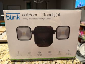 New blink floodlight camera