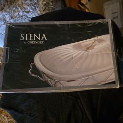 Siena By Godinger  2 Qt. Covered Baker
