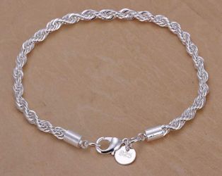 925 STERLING SILVER BANGLE BRACELET, NEW!