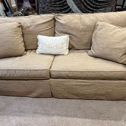Living Room Sofa With Pillows - Couch 