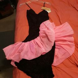 Black And Pink Cocktail Dress Never worn